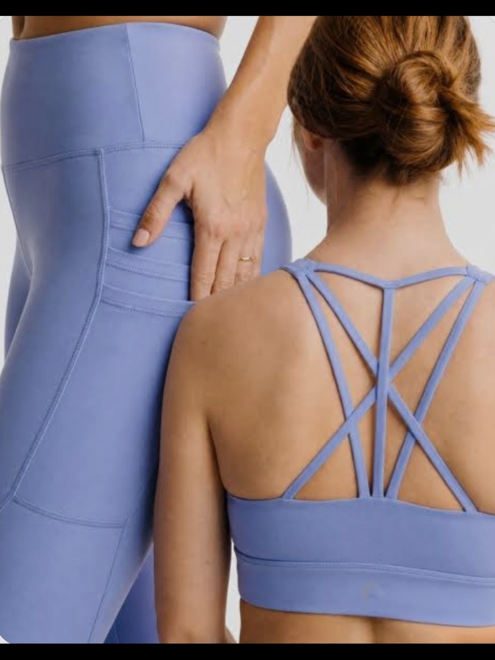 NET Zyia Grapemist Light and Tight Leggings With 6 Pockets
